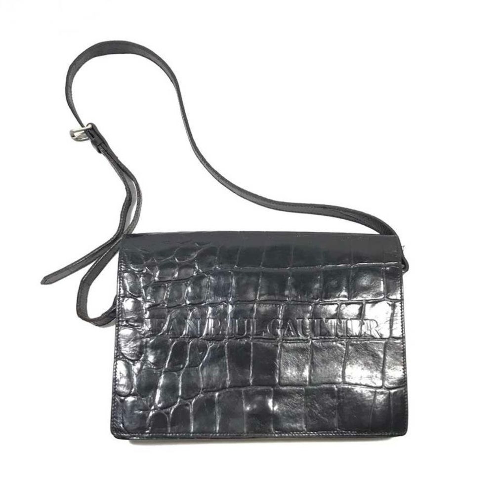 Vintage 1990’s Jean Paul Gaultier Patent Croc Crossbody